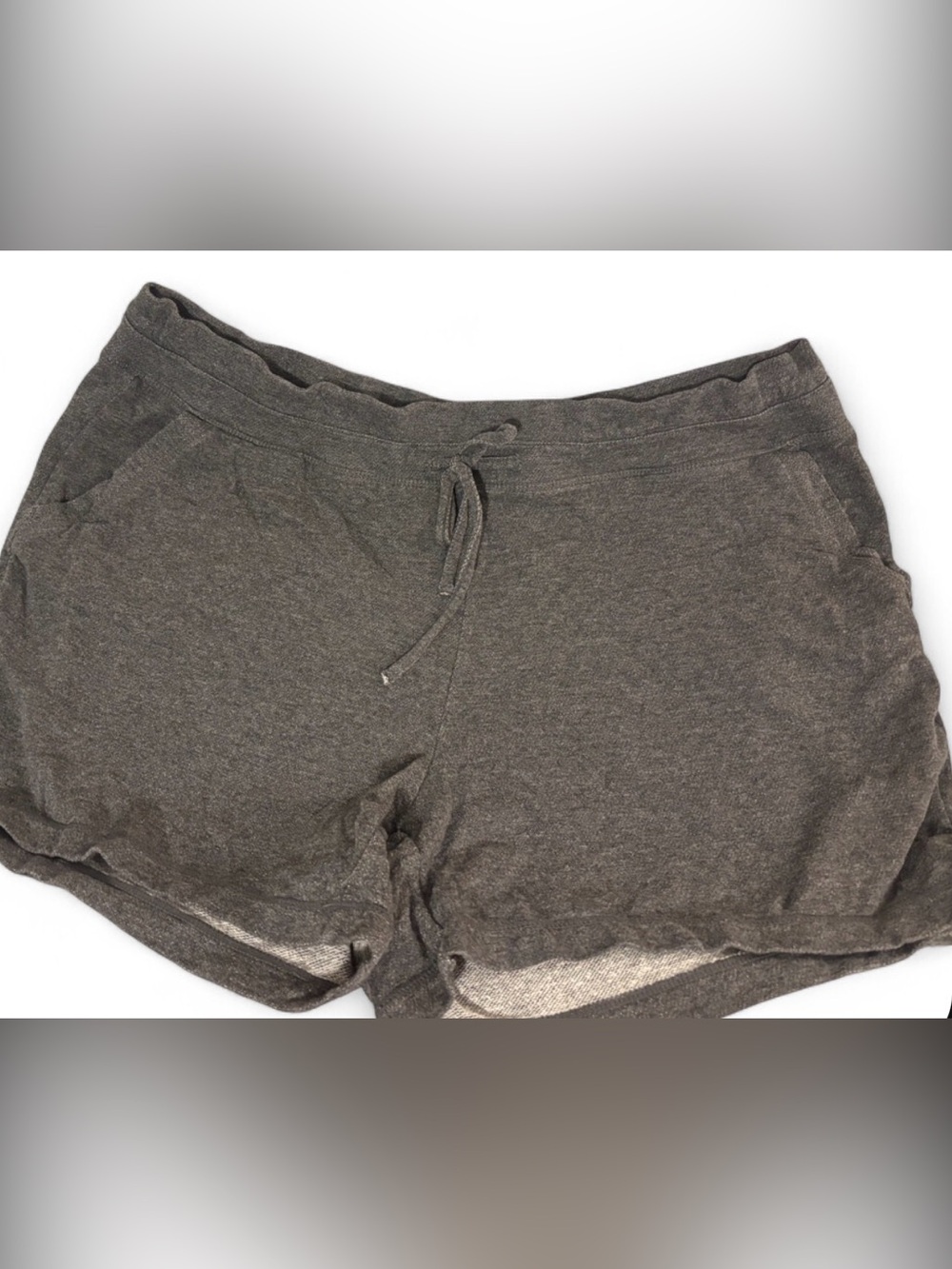 32 Degrees Women's Dark Gray Athletic Drawstring Shorts